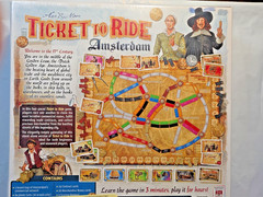Alan R. Moon Ticket to Ride Amsterdam Board Game by Days of Wonder Fact Sealed