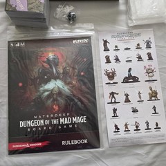 WizKids Waterdeep Dungeon Of The Mad Mage Board Game Fantasy D&D NO FIGURES