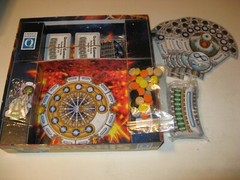 Solaris COMPLETE space station science fiction board game Queen Games