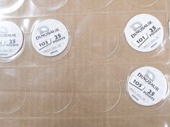 POGS/MILKCAPS DISNEY’S “DINOSAUR” BY MAGIC BOX INT. HAVE 88 OF 105 NEEDED