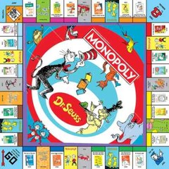 Dr. Seuss MONOPOLY® 8+ 2-6 PLAYERS 60+ MINUTES + FREE DVD