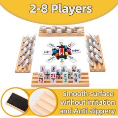 Doreimi Mexican Train Dominoes Set Numbers and 8 average size, Multicolour