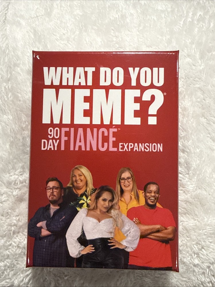 What Do You Meme? 90 Day Fiance Expansion Pack Only 2021 Factory Sealed