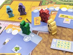 Happy Home Board Game Alley Cat Games 2-5 Players Strategy Tile Game New