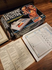 Vintage Electronic Detective Game Don Adams Crime Mystery Ideal Toy Corp. 1979