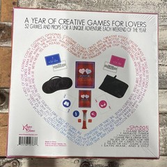 Kheper Games A Year of Creative Games for Lovers 52 Games Cards Dice Timer