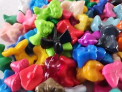 Lot of 100 Random Gogos Crazy Bones ALL gogo’s Lots Of Variety. Lot 4.9.1