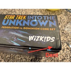 NEW Star Trek Into the Unknown Federation vs Dominion Core Set Game – Box Dings