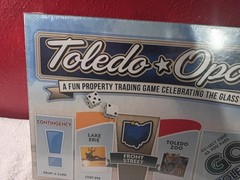 Toledo-opoly Board Game Glass City Toledo Ohio Monopoly BNIB Sealed – RARE OOP