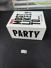Who’s Most Likely To… A Party Game 17+