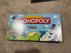 Monopoly Adventure Time Collector’s Edition Board Game Cartoon Network COMPLETE