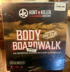 Hunt a Killer Body on the Boardwalk Immersive Murder Mystery Game