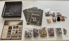 Brass Birmingham Board Game – with Premium Iron & Coal Pieces
