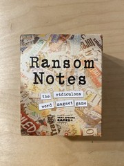 Ransom Notes: The Ridiculous Word Magnet Party Game (RO)