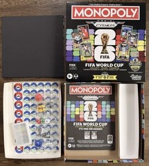 Monopoly Panini Prizm FIFA World Cup Board Game Hasbro Game. GAME ONLY. NO CARDS