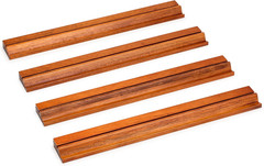 Classic Chestnut Color Wooden Mahjong Game Racks