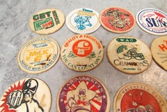 Pog Pogs game set of 20 various Hawaii pog playing caps pieces, fun set!