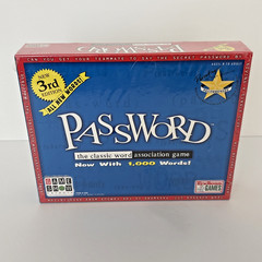Password 3rd Edition – The Classic Word Association Game! 2001 Brand New Sealed