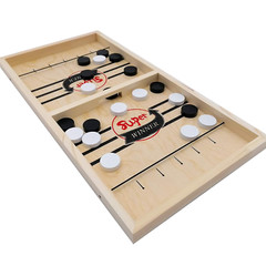 Large Fast Sling Puck Table Game Night Hockey Board Game Board Game Super Winner