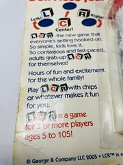 Original LCR Left, Center Or Right Dice Game George & Company NEW OLD STOCK