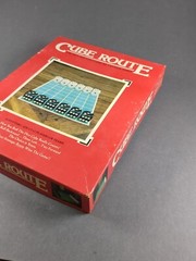 Cube Route Dice Game Vantage Point 1975 Felt Board Jumbo Dice Vintage