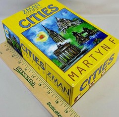 CITIES Board Game Z-Man Games City Building Strategy Tile Puzzle ▪︎ Complete