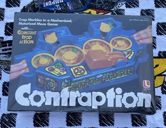 New Sealed NOS VTG 1981 Lakeside Contraption Board Game Marbles Motorized READ