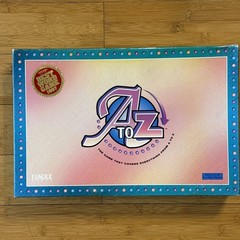 RARE A to Z Board Game, COMPLETE! VG, 1996, Fundex, Best Word Game, Categories