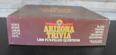 State of Arizona Trivia Board Game 1985 Vintage – Near Complete -Great Condition