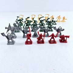 Milton Bradley 1989 HeroQuest Replacement Figures LOT Monsters Heroes Miniatures