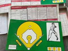 Lots of 2 Vintage Strat-o-Matic baseball Board Game Sports – As is