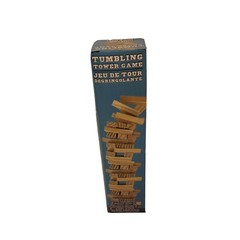 72 Pc Set Tumbling Tower Game Wooden Stacking Blocks New