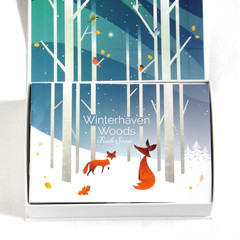 Winterhaven Woods Fresh Snow Card Game Complete w/ Expansion Cards 2023