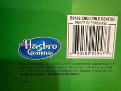 Hasbro Gaming Crocodile Dentist Kids Board Game, Ages 4 and Up ~ Free Ship!