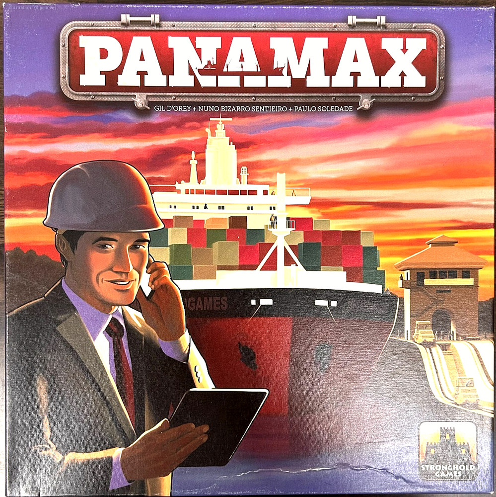 Stronghold Games – Panamax Board Game (2014) – COMPLETE! VG+/EX!