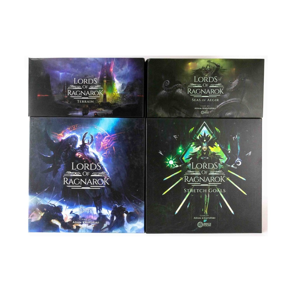 Awaken Rea Board Games Lords of Ragnarok Kickstarter Collection #6 – Ba EX/NM