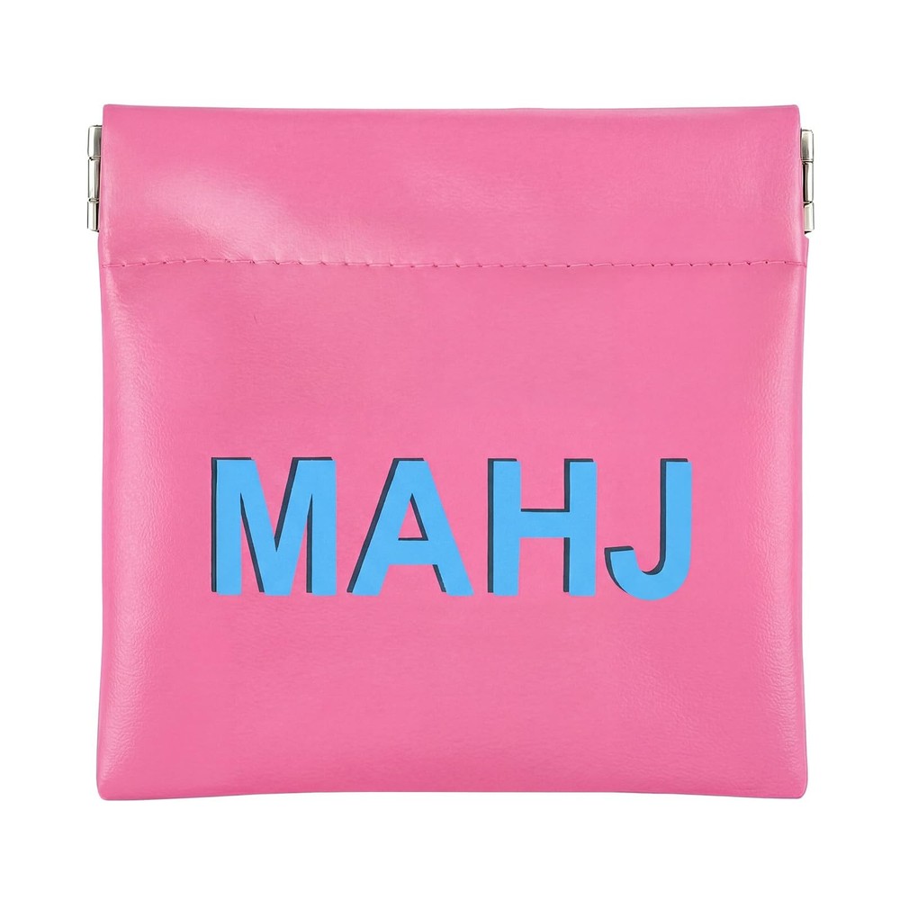 Sunnymove Mahjong Dice Bags 3.8 x 3.9 3.82 x 3.94 inches / 9.7 x 10 cm, Pink