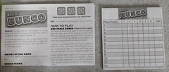Continuum Games Box of Bunco Game Multicolored Dice, Cups, Bell & Scorepad