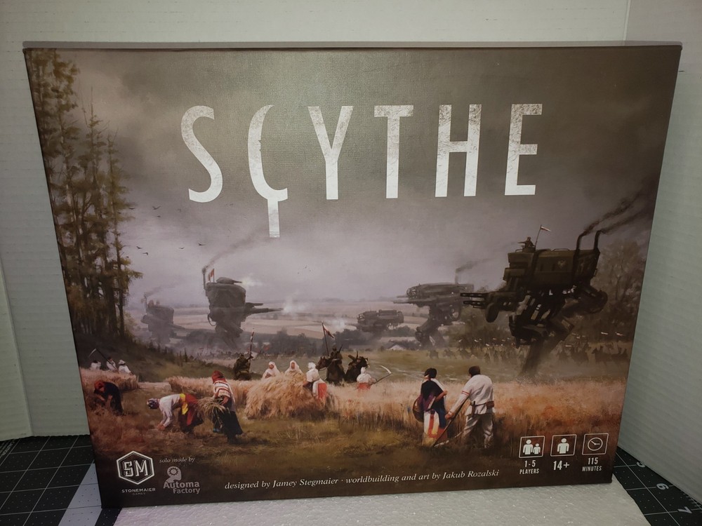 Scythe Board Game 1-5 Players Strategy Engine Building New Opened Box Stonemaier