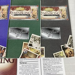 Reminiscing Board Game Millennium Edition 1998 TDC Games Complete