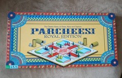Parcheesi Royal Edition Winning Moves Games Hasbro 2007