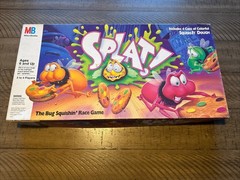 SPLAT! Milton Bradley The Bug Squishing Race Board Game Needs New Dough