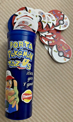 Pokemon Tazos 151/151 Generation 1 – With Plastic Bottle