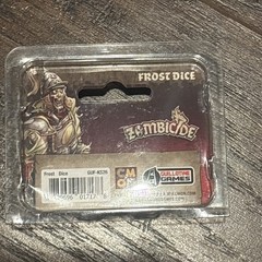 Zombicide White Death Kickstarter Frost Dice Set by CMON Free Shipping New