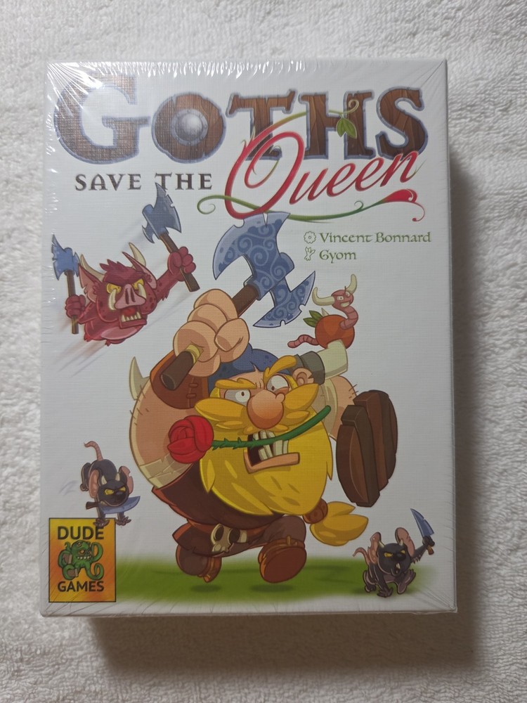 Dude Games Goths Save The Queen Strategy Board Game Night Fun 2-8 Players New