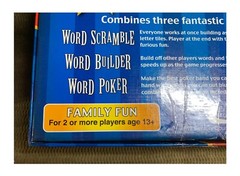 WORLD’S GREATEST WORD GAME AGES 13 & UP – 2 OR MORE PLAYERS