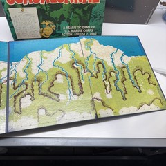 Guadalcanal – Vintage Avalon Hill Strategy Game 1966 US Marines – READ!