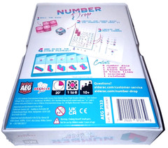 Number Drop Board Game – AEG – Roll-and-Write Numbers Grid Game – New / Sealed