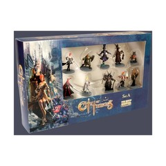 FFG Boardgame City of Thieves Painted Miniatures – Set A VG+/NM