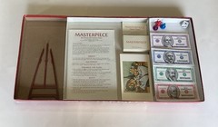VTG Parker Brothers Masterpiece The Classic Art Auction Board Game 1996 Edition